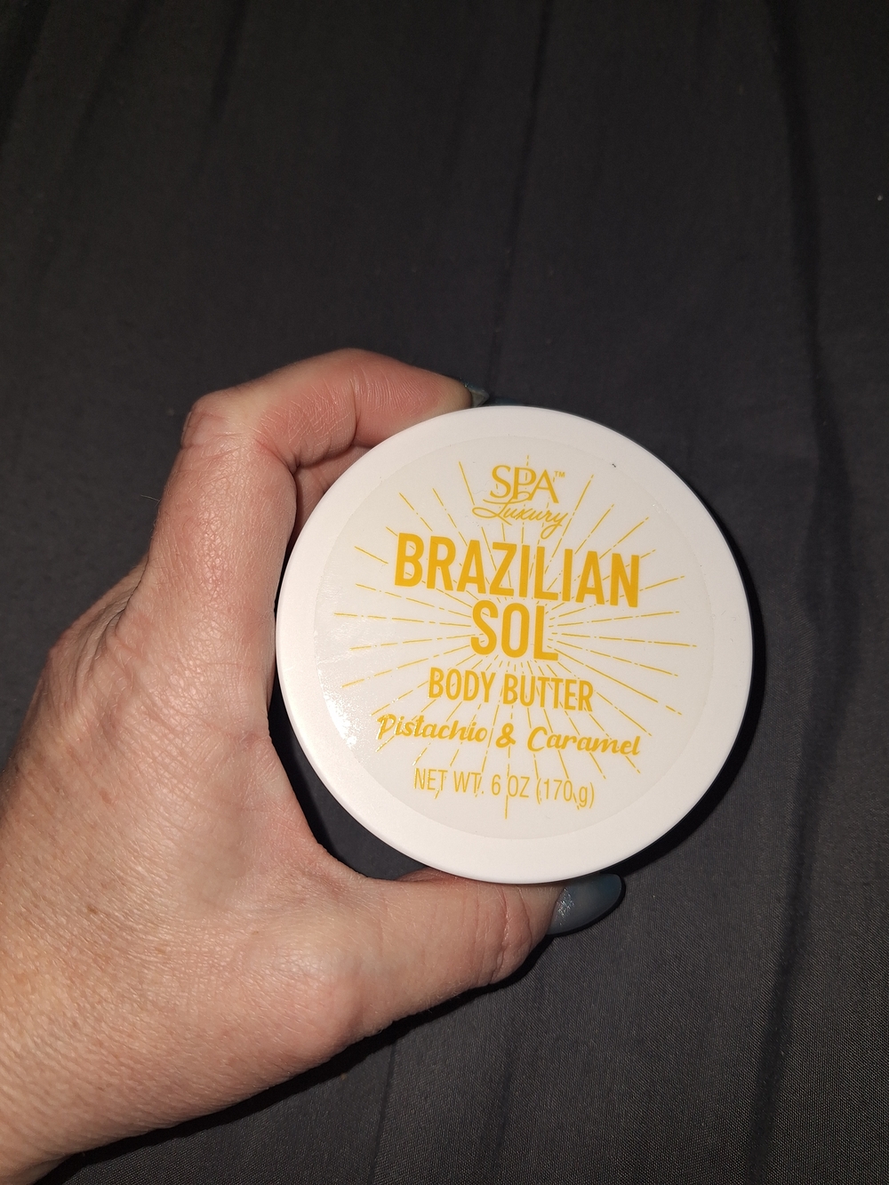 Brazilian Sol Pistachio & Caramel Body Butter